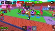 Anime characters in-game (Image via Roblox)